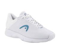 HEAD Women Revolt Pro 4.5 Clay Tennis Shoes, White Twilight Blue, 36 EU