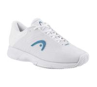 HEAD Women Revolt Pro 4.5 Clay Tennis Shoes, White Twilight Blue, 6 UK