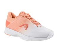 HEAD Women Revolt Pro 4.5 Tennis Shoes, Coral White, 36 EU
