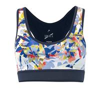 Head Women Vision Graphic Bra - Royal Blue/Yellow, X-Small