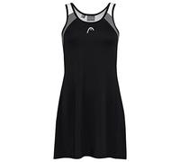 HEAD Women's Club 22 Dress, Womens Tennis Dress, Black, L UK