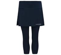 HEAD Women's Club 3/4 Skort Tights, Dark Blue, Small