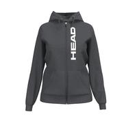 HEAD Womens Club Orginal Hoodie Fz Sweatshirt, Grey Melange, S EU