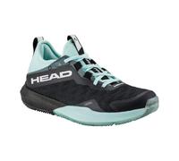 HEAD Women's Motion Pro Court Shoes, Black/Aqua, 8 UK