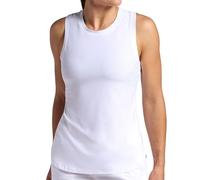 Head Womens Shadow Stripe Tank Top, Slim Fit, Stretch Lightweight Material, Stark White, M