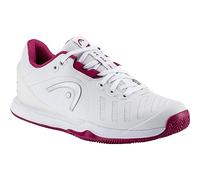 HEAD Women's Sprint Evo 3.0 Clay Shoes, White/Berry, 36 EU