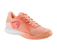 HEAD Women's Sprint Pro 4.0 Tennis Shoes Coral White