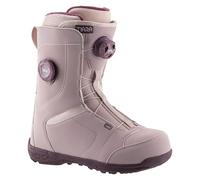 HEAD Women's Tiara LYT BOA Focus Insulated Flexible Foot-Conforming Lightweight All-Mountain Snowboard Riding Sports Lace-Up Boots w/Automatic Lace Tightening, Memory Foam Pads, Mauve, 24