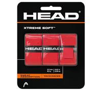 HEAD Unisex's Xtreme Overwrap Docena Extreme Soft Over Grip, Size One, Multi-Colour/Red