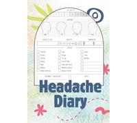 Headache Diary: Daily Migraine and Pain Tracker Journal to Monitor Triggers, Symptoms, Medications, and Relief Patterns