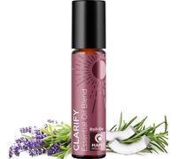 Headache Essential Oil Roll On - Calming Oil Pulse Point Roller Ball for Headaches and Focus - On the Go Pre-Diluted Skin Safe Relaxing Aromatherapy Oil Made with Rosemary and Lavender (1 Pack)