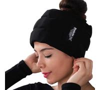 HEADACHE HAT - Migraine Relief Cap, Anti-Migraine Ice Pack, 2 Hours of Cold, 24 Removable Individual Ice Packs in an Adjustable Headband, Designed by a Migraine Sufferer, Straight from The USA