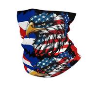 Headband America And Cuba Cubans Eagle Flag Balaclava Multifunctional Neck Gaiter Uv Protection Facial Shield For Outdoor Traveling Running 25X50Cm