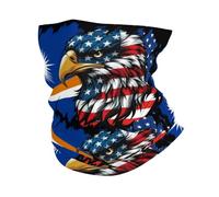 Headband America And Marshall Islands Eagle Flag Facial Shield Multifunctional Balaclava Uv Protection Neck Gaiter For Traveling Camping Running 25X50Cm