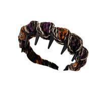 Headband Comb - Non-Slip Hair Hoop with Teeth Wide Wire Wrapped Headband with Comfortable Fit | Ladies Teen Girls Makeup Home Style Travel Travel Party Accessory