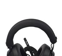 Headband Cover Cushion Protector Pad, Replacement Headband Cushion Pad Cover Head Band Protector with Zipper, for Razer Kraken PRO 7.1 V2 (black)