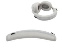 Headband Cover Sleeve Pad for Sony WH-1000XM6, Headphone Headband Protector Mesh Fabric Zip-on Cushion Replacement XM6 Headset Accessories (gray)