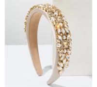 Headband Diamonds Pearls Hairband Hair Accessories For Women's Party Shining Bright Hair Band
