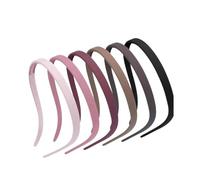 Headband for Glasses, 6 Pieces Curved Non-Slip Headbands, Square Wavy Toothbrush Headband without Headache | for Mother, Teen, Daughter, Friend, Work, Bathing