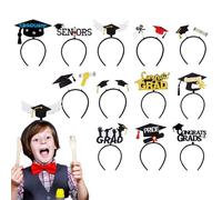 Headband Hat for Graduation, Adjustable Hat Graduation Headband - Event & Party Supplies for Senior Kindergarten College Celebrate Home School Class Season Party