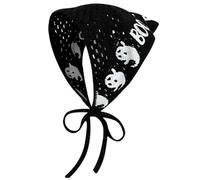 Headband Headscarf Knitted Spider Headwear for Outdoor Spider Pattern Creative Halloween Hair Scarf Crochet Headwear