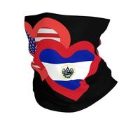 Headband Hearts America And El Salvadorans Stylish Pañuelo De Cabeza Decorative Bufanda For Women Tennis Running
