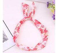 Headband Hiking Men's Paisley Rockabilly Wed Headband Retro Scarf with Wire Headband Polka Dot Tartan Running Headband Women (Red, One Size)