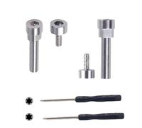 Headband Hinge Swivel Screws Replacement for Bose QuietComfort 35/QC35/QC35 II/QC45/QC25 Headband Replacement, Headphones Hinge Swivel Screw Repair(Silver)