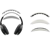 Headband Pad Accessory for Bose QC25/35/45 Headphones, Snap-On Headband, No Need to Disassemble Wires or Machine (White,PU,PVC)