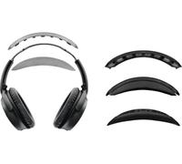 Headband Pad Accessory for Bose QC25/35/45 Headphones, Snap-On Headband, No Need to Disassemble Wires or Machine (Black,PU,PVC)