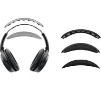 Headband Pad Accessory for Bose QC25/35/45 Headphones, Snap-On Headband, No Need to Disassemble Wires or Machine (Black,Mesh Fabric)