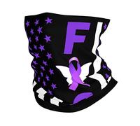 Headband Pancreatic Cancer Awareness Camping Anitdust Neck Gaiter Traveling Breathable Tube Scarf