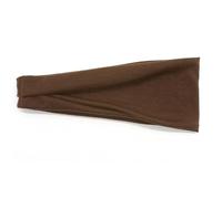 Headband Sports Headbands for Women Men Solid Color Elastic Hair Band Running Fitness Yoga Head Wrap Wide Turban Hair Accessories(Style 01-Coffee)