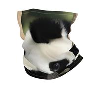 Headband style face mask, cute pandas patterned sports headband, suitable for travel, skiing, and cycling.