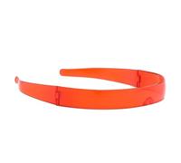 Headband Sunglasses, Stylish Hairband Style Shades, Fashionable and Eye Catching Design, Black, Red, Yellow, Silver, Ideal for Women, and Outdoor Travel