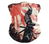 Headband Vintage Japanese Warrior Bandana Face Sun Protection Mask Neck Gaiter Magic Scarf Balaclava Headwear for Women Men Boys Girls