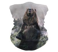 Headband Wild Animal Forest Bear Bandana Face Sun Protection Mask Neck Gaiter Magic Scarf Balaclava Headwear for Women Men Boys Girls
