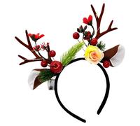Headband with Antlers | Beauty Headpiece that Lights Up - Headbands with Animal Ears | For Performance Role Play Photo Prop Meetings Ceremonies Party Wedding Birthday