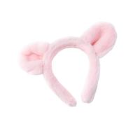 Headband with Bear Ears, Headband with Bear Ears for Adults, Cute Plush Makeup Headband, Hair Headband for Washing Face, Skin Care, Makeup, Hair Accessories for Women and Girls