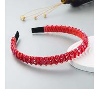 Headband With Handmade Plastic With Crystal Diamonds Black Hairband Non Slip Headband For Girls Womens(Ii)