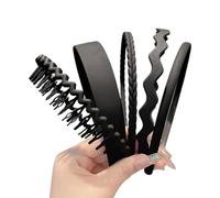 Headband with Teeth, Loose Hair Control Headwear, Face Wash Hairband, for Teen Girls Dressing Makeup Exercise Yoga Daily Wear