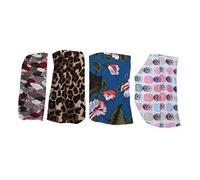 Headbands Fashionable Elastic Head Wrap Soft Hair Band Women Girls Suitable Yoga Exercise Makeup Night Moisturizing Morning Walks 4pcs Variety Styles Gift Friends Family