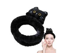 Headbands for Skin Care - Headband Hair Band with Cat Ear | Spa Face Headbands | Elastic Cosmetic Washing Face Shower Headbands, Hair Bands Cute Cat Ear Hair Band For There