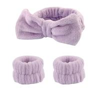 Headbands For Washing Face Wristband Set Women's Head Band Wristbands Absorbent Waterproof Makeup Face Wash Hair Accessories(G)