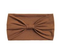 Headbands For Women African Boho Wide Knotted Head Wraps Turbans (Coffee One Size)