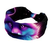 Headbands for Women, Fox Twisted Cross Head bands, Elastic Hairbands, Soft Non-Slip Hair Wrap for Workout Yoga, Fashion Hair Accessories