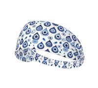 Headbands for Women Men, Blue Eyes A Print Sweat Band Athletic Sports Running Workout Headbands
