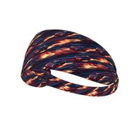 Headbands for Women Men, Flame Red Super Car Print Sweat Band Athletic Sports Running Workout Headbands