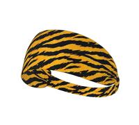 Headbands for Women Men, Tiger Stripe Pattern Print Sweat Band Athletic Sports Running Workout Headbands