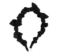 Headbands for Women Young Girl Bow Hair Band Simple Sweet Headband Out Hair Card Hair Accessories Headpiece(Noir)